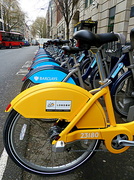 31st Mar 2014 - Yellow Boris bike