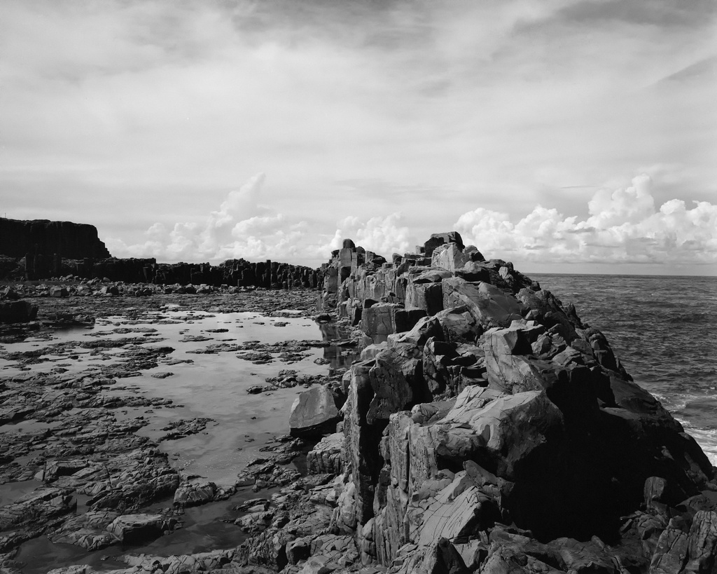 Old basalt quarry by peterdegraaff