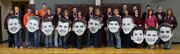 16th Mar 2014 - Players and moms with their fatheads