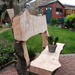 A rustic bench in the making by busylady