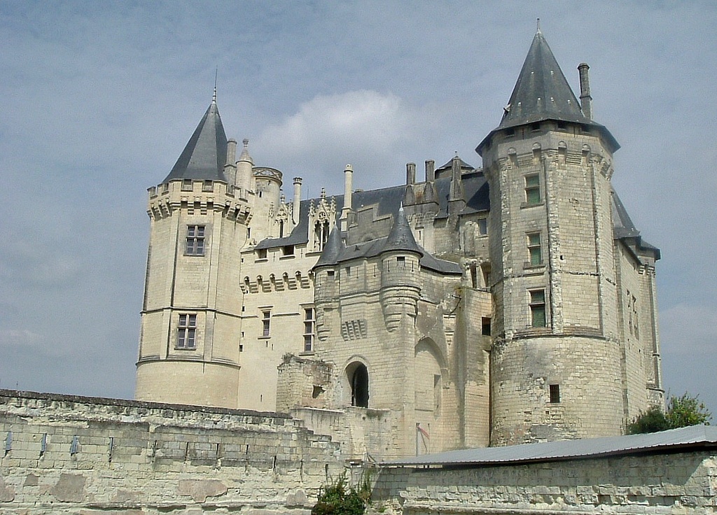 le château de Saumur by quietpurplehaze