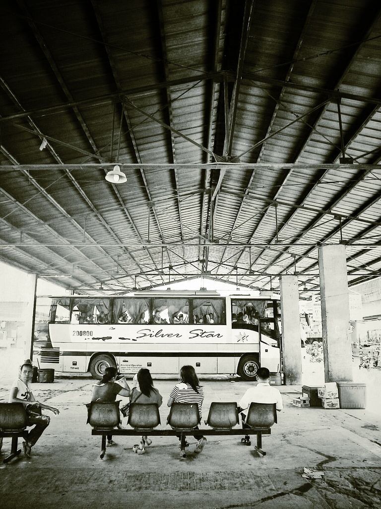 A Bus Station by nellycious