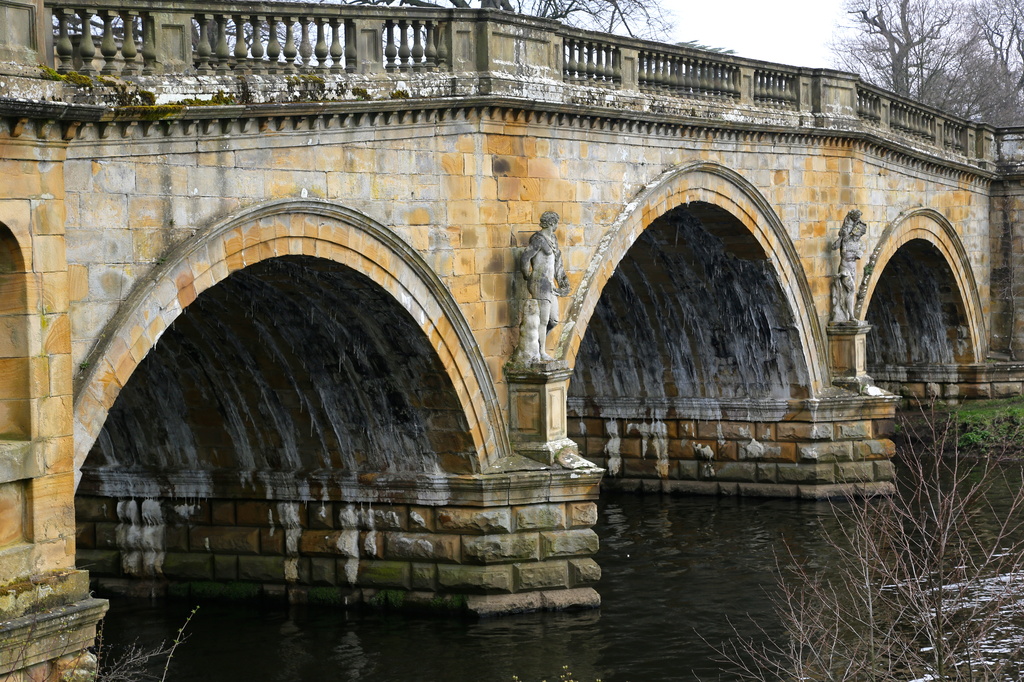 Bridge at Chatsworth by padlock