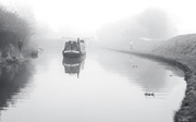 6th Apr 2014 - Misty morning at Marsworth 4 : On the canal