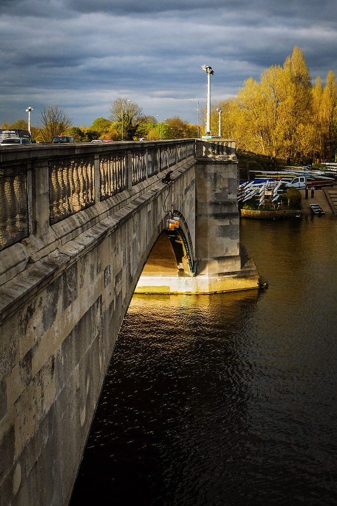 Day 094, Year 2 - Chiswick Bridge by stevecameras