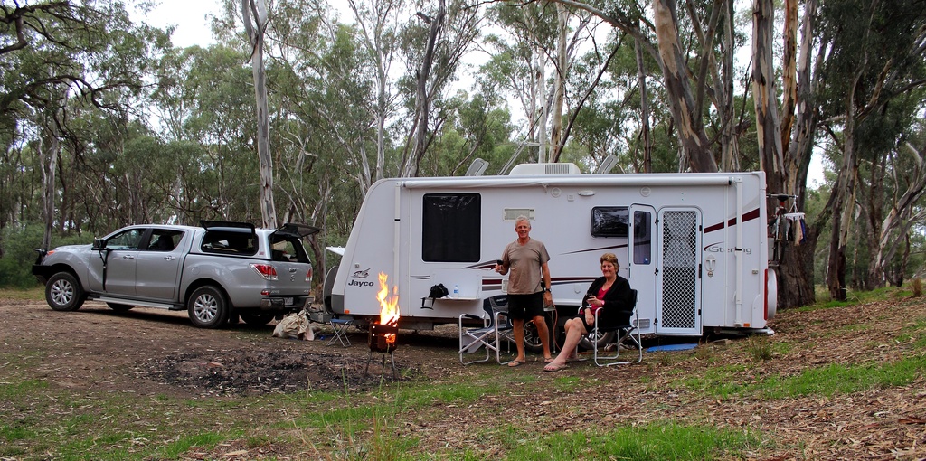 "Camped by the Murray River"... by tellefella