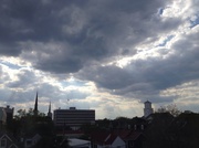 10th Apr 2014 - Skies over downtown Charleston, SC