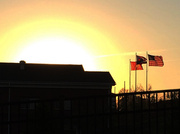 10th Apr 2014 - Three Flags At Sunset