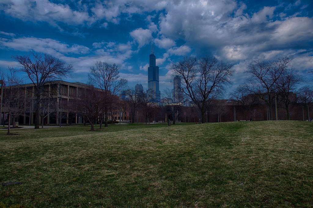 Campus in Spring by taffy