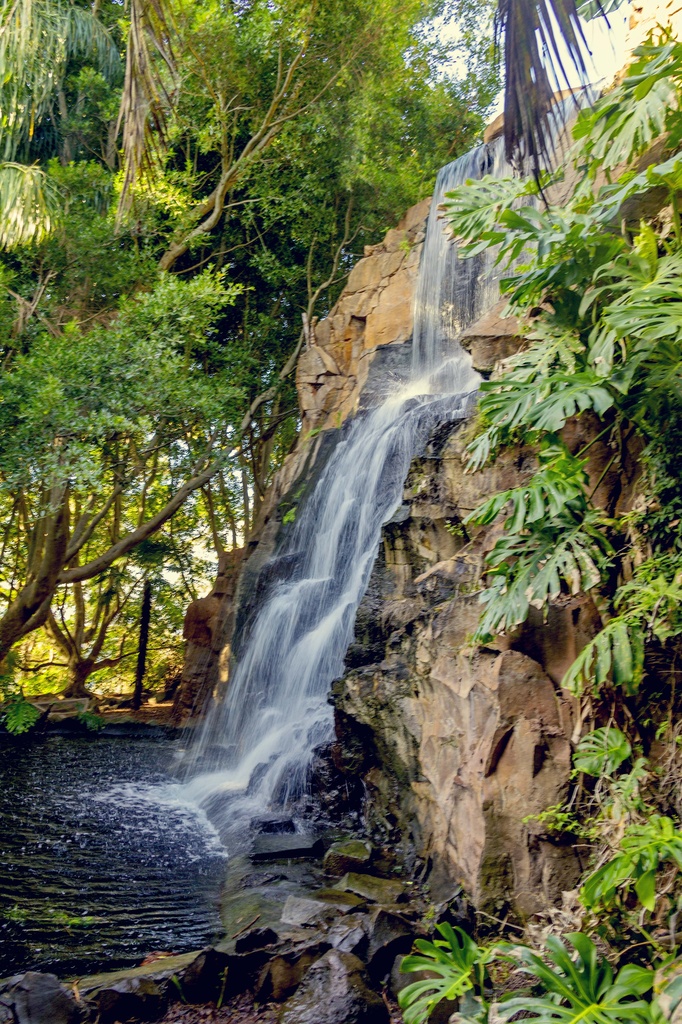 Waterfall at Picnic Point by corymbia