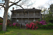 13th Apr 2014 - Abandoned country house and Spring color in a small town in Orangeburg County, SC