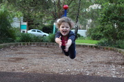 14th Apr 2014 - Girl on a Swing Swing High