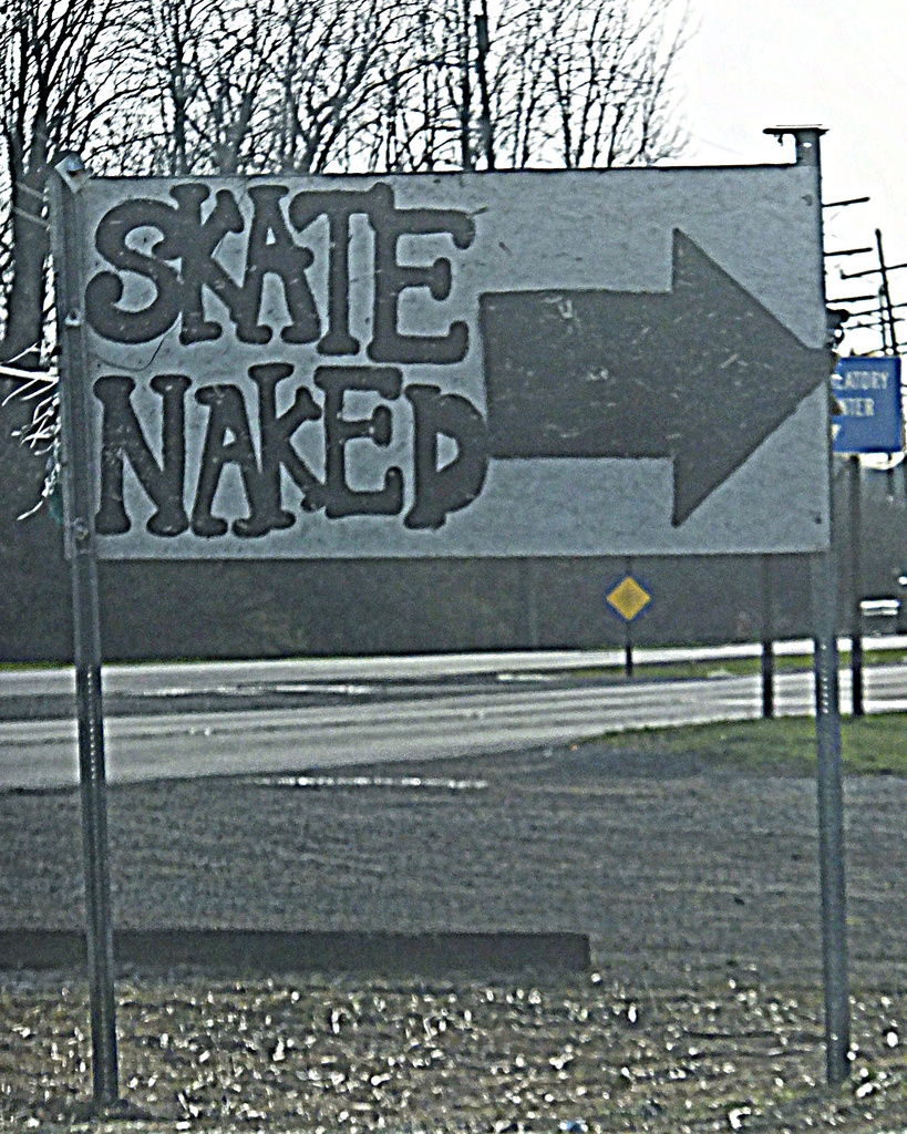Skate Naked by photogypsy