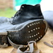 Hobnail Boots by padlock