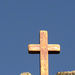 cross on post by francoise