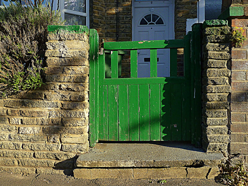Green gate by boxplayer