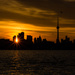 cityscape sunrise by northy