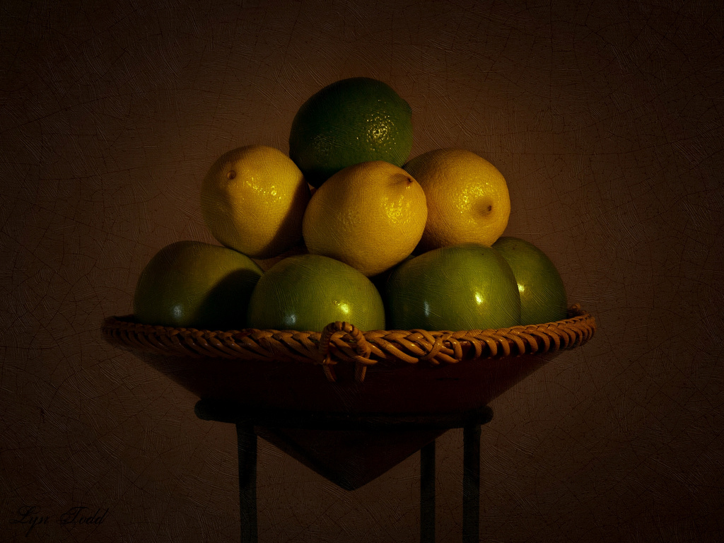 painterly fruit by ltodd