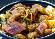 23rd Apr 2014 - (Day 69) - Orange Chicken with Bacon