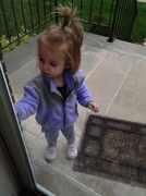 23rd Apr 2014 - Who locked Adalyn out?