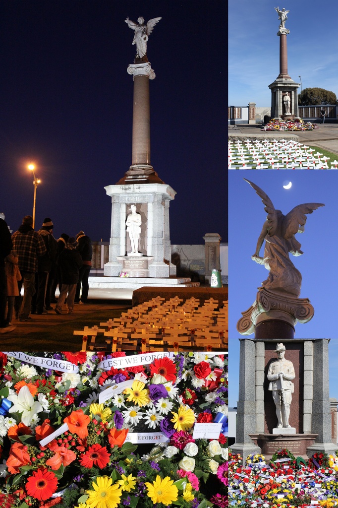 ANZAC DAY: Dawn service & memorial service by gilbertwood