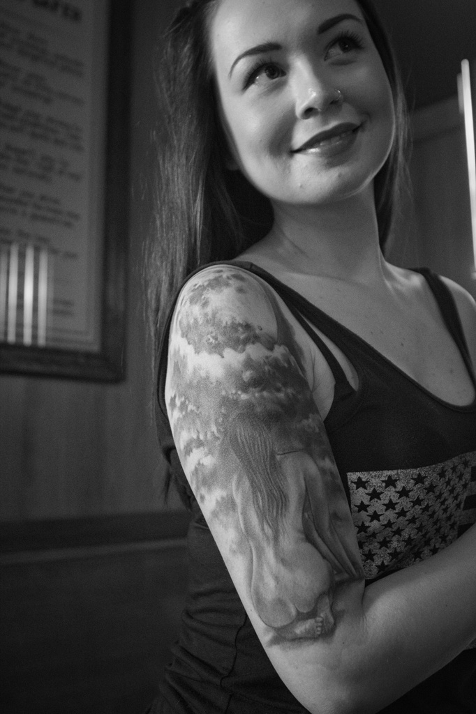 Our Waitress At Hattie's Hat Restaurant by seattle