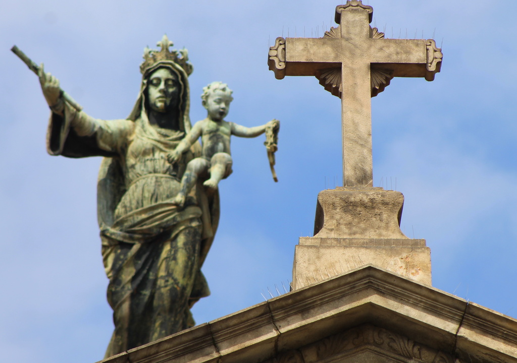 20140421 Virgin of La Merce, Patron Saint of Barcelona by essafel