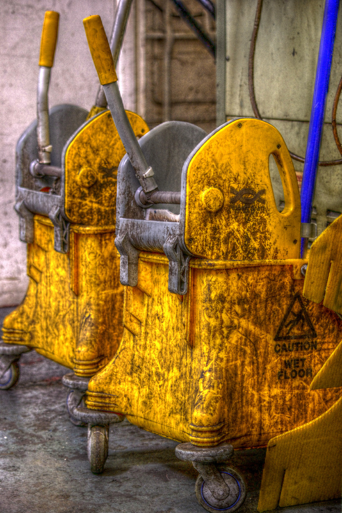 Mop buckets HDR by richardcreese