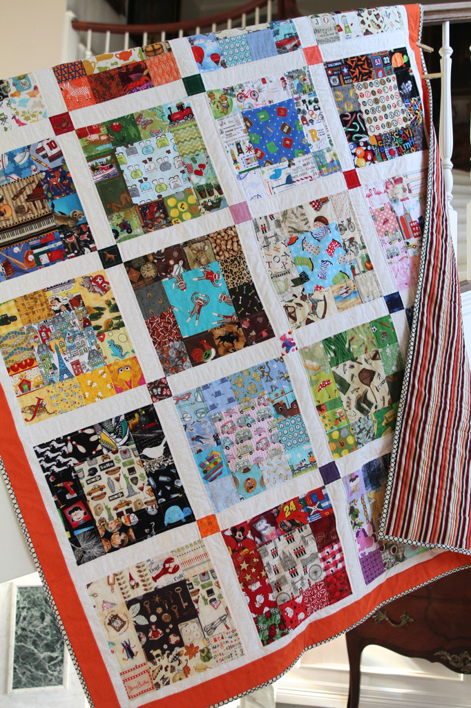 "I Spy" Quilt (#2) Finished by whiteswan
