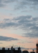 28th Apr 2014 - soft colors above the Eiffel Tower