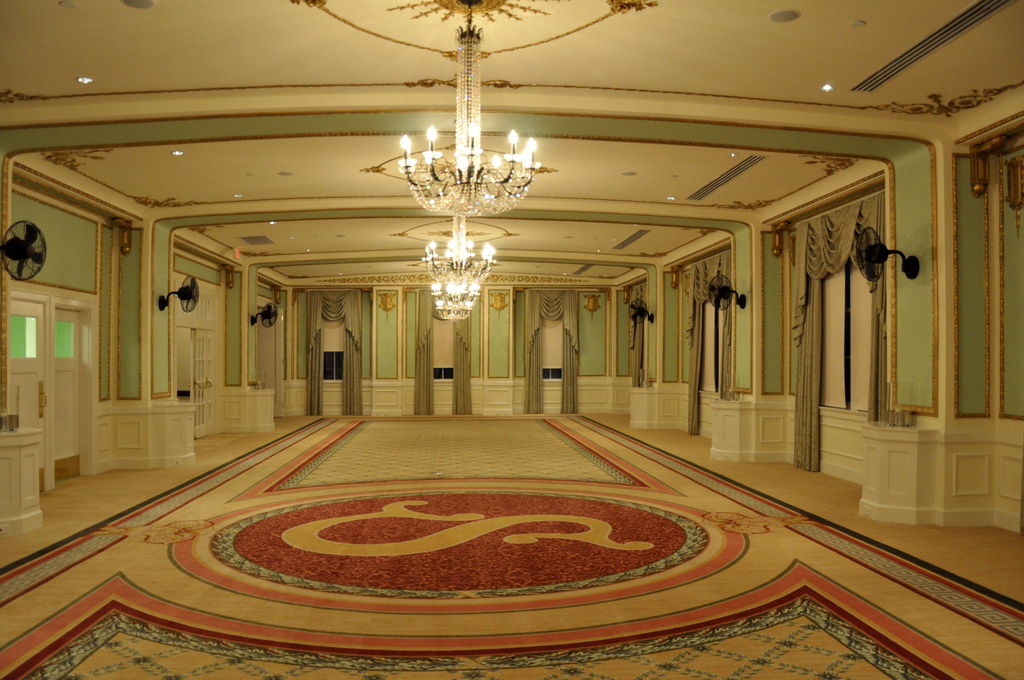 Ballroom at the Settles Hotel in Big Spring, TX by stownsend