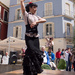 Flamenco dance on the street, Malaga, Spain by gosia