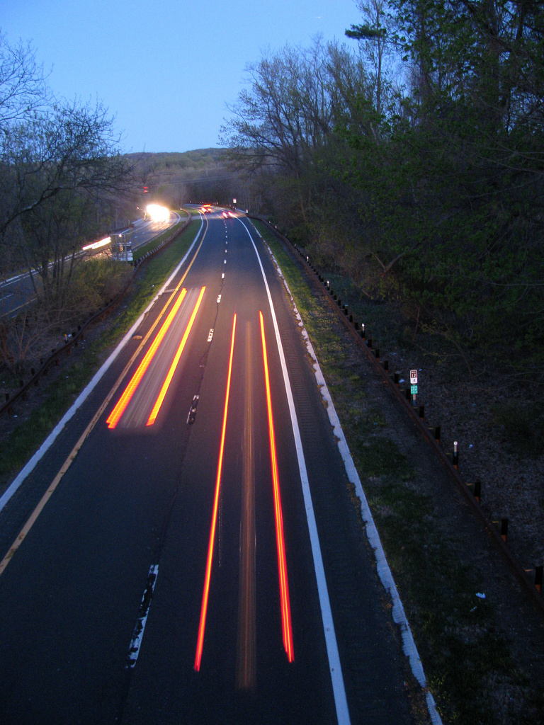 Highway at Dusk by april16