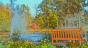30th Apr 2014 - Colorsketch View of the Pond