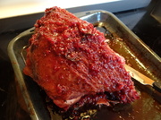 21st Apr 2014 - Raspberry Glazed Ham