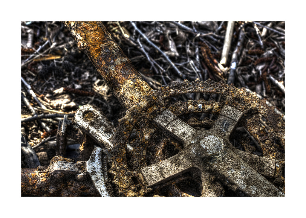 Gears, Rust and Mud by gardencat