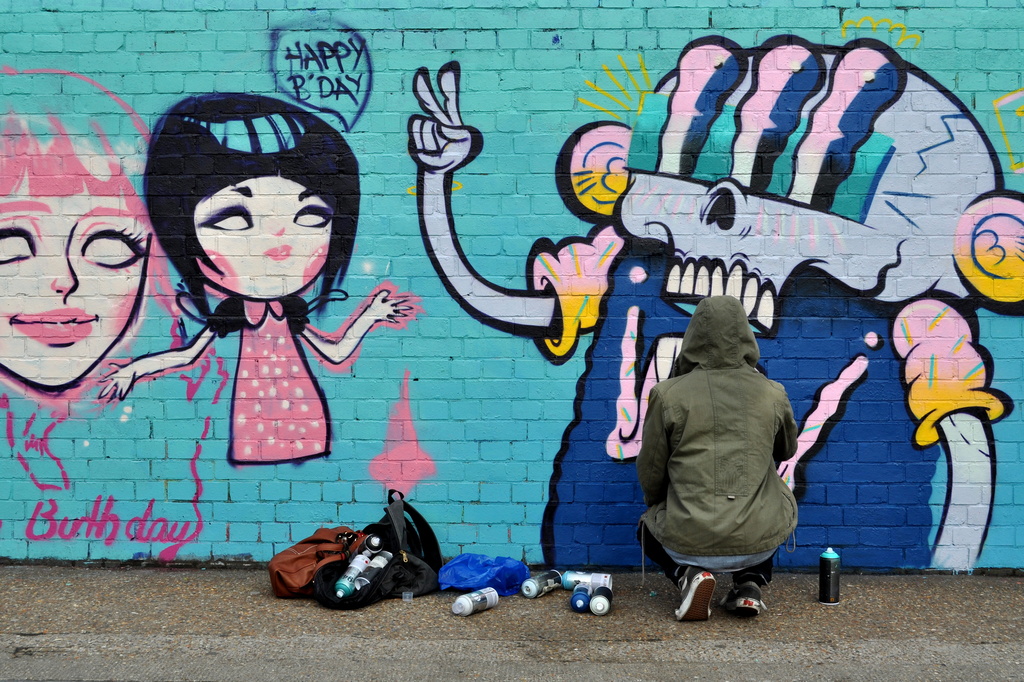 Street Artist by andycoleborn