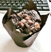 9th May 2014 - Friday treat day muffin...mmmmm