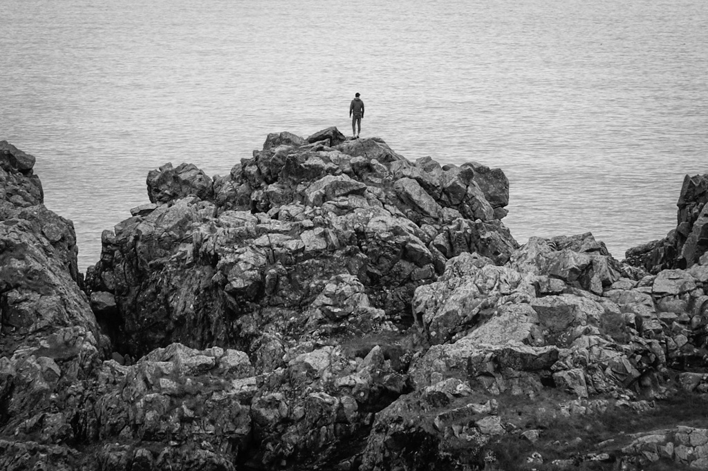 Day 128, Year 2 - Man On The Edge by stevecameras