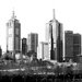 Melbourne Cityscape  by onewing