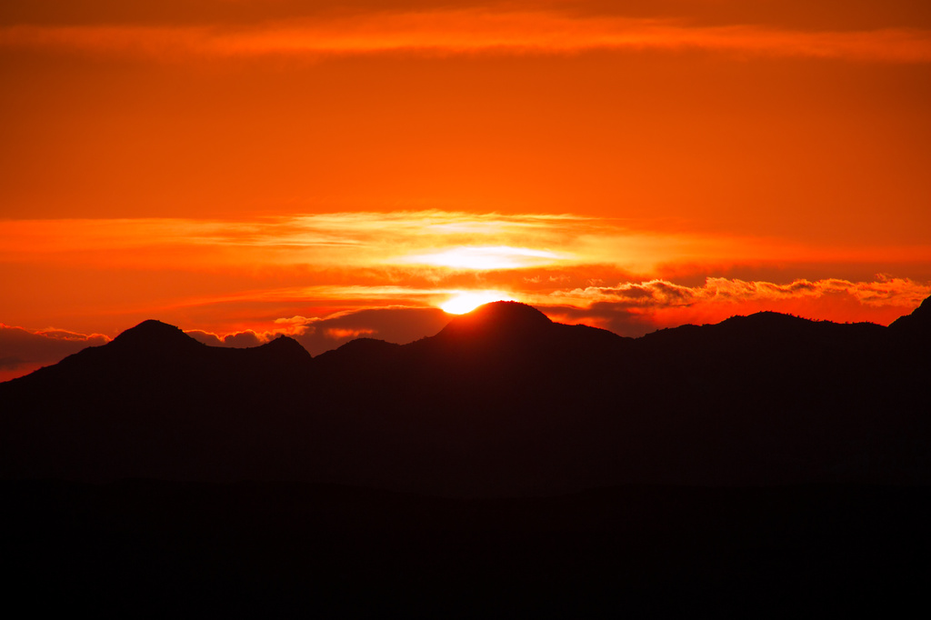 Sunset in the Desert by Cathy Donohoue · 365 Project