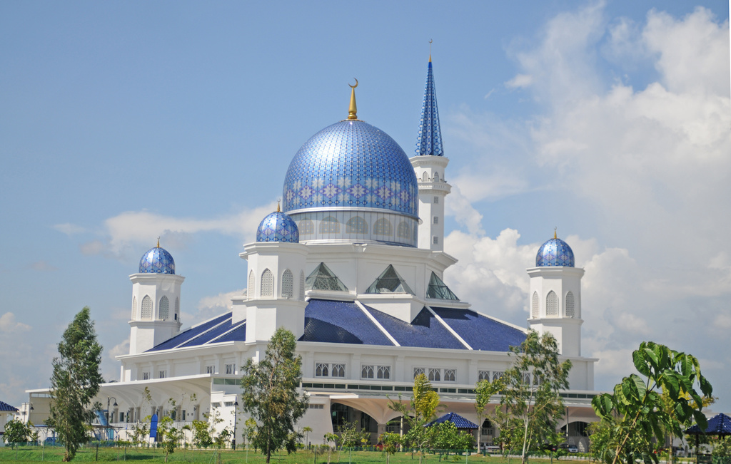 Blue Mosque at Bertam by ianjb21