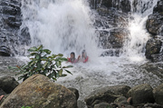 15th Apr 2014 - Children enjoying waterfall