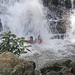 Children enjoying waterfall by ianjb21