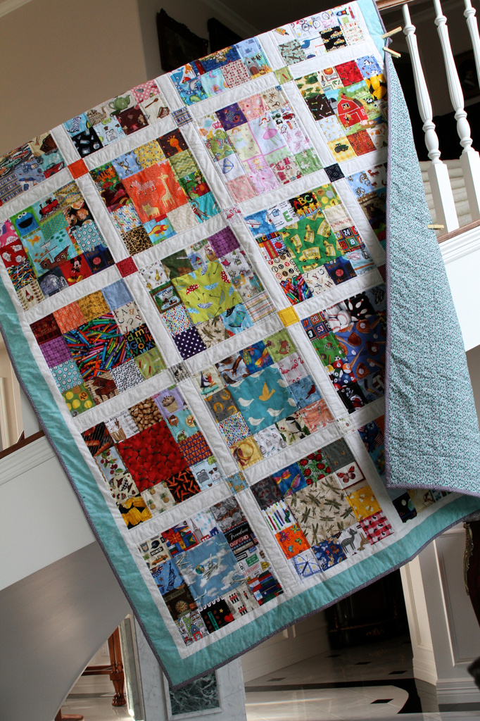 "I Spy" Quilt (#3) Finished by whiteswan