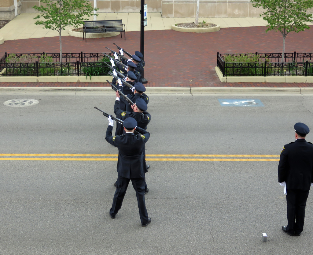 Day 345 Police Honor Guard by rminer