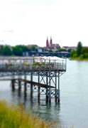 21st May 2014 - Lunch by the Rhine.