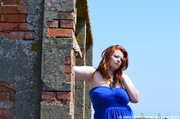 1st Jul 2014 - Red Head, Red Brick and a Blue Dress