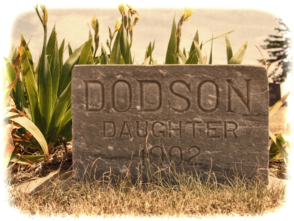 Dodson tombstone by khrunner