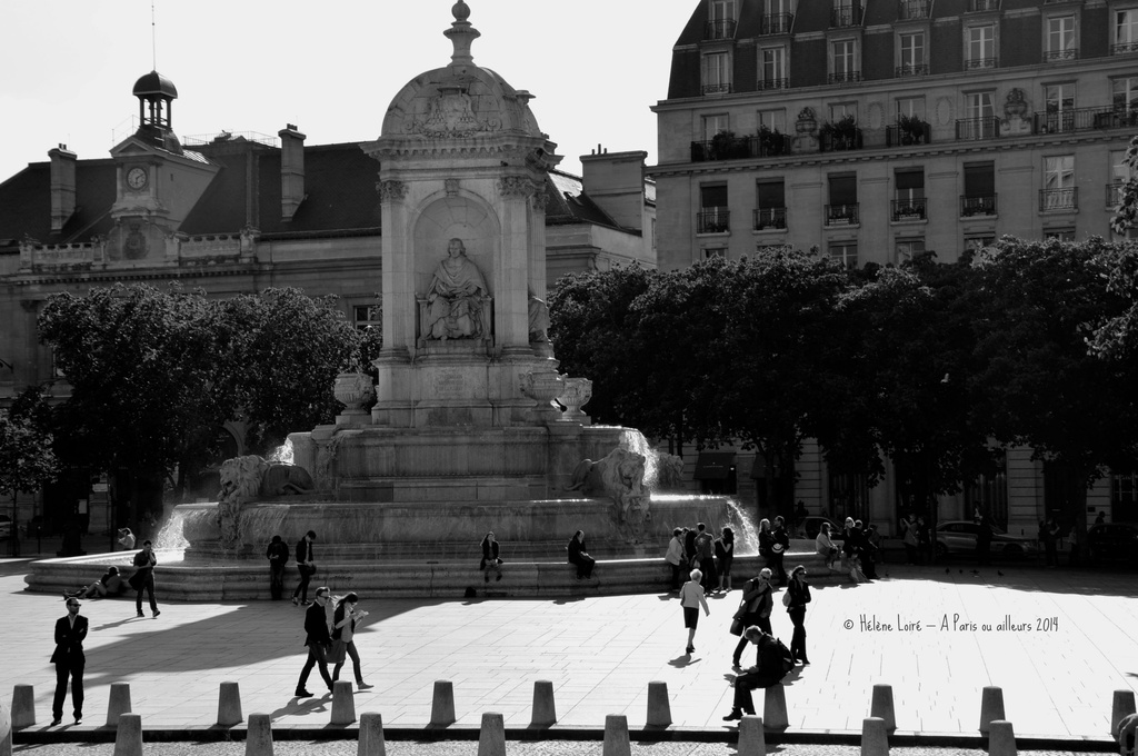 Place Saint Sulpice  by parisouailleurs